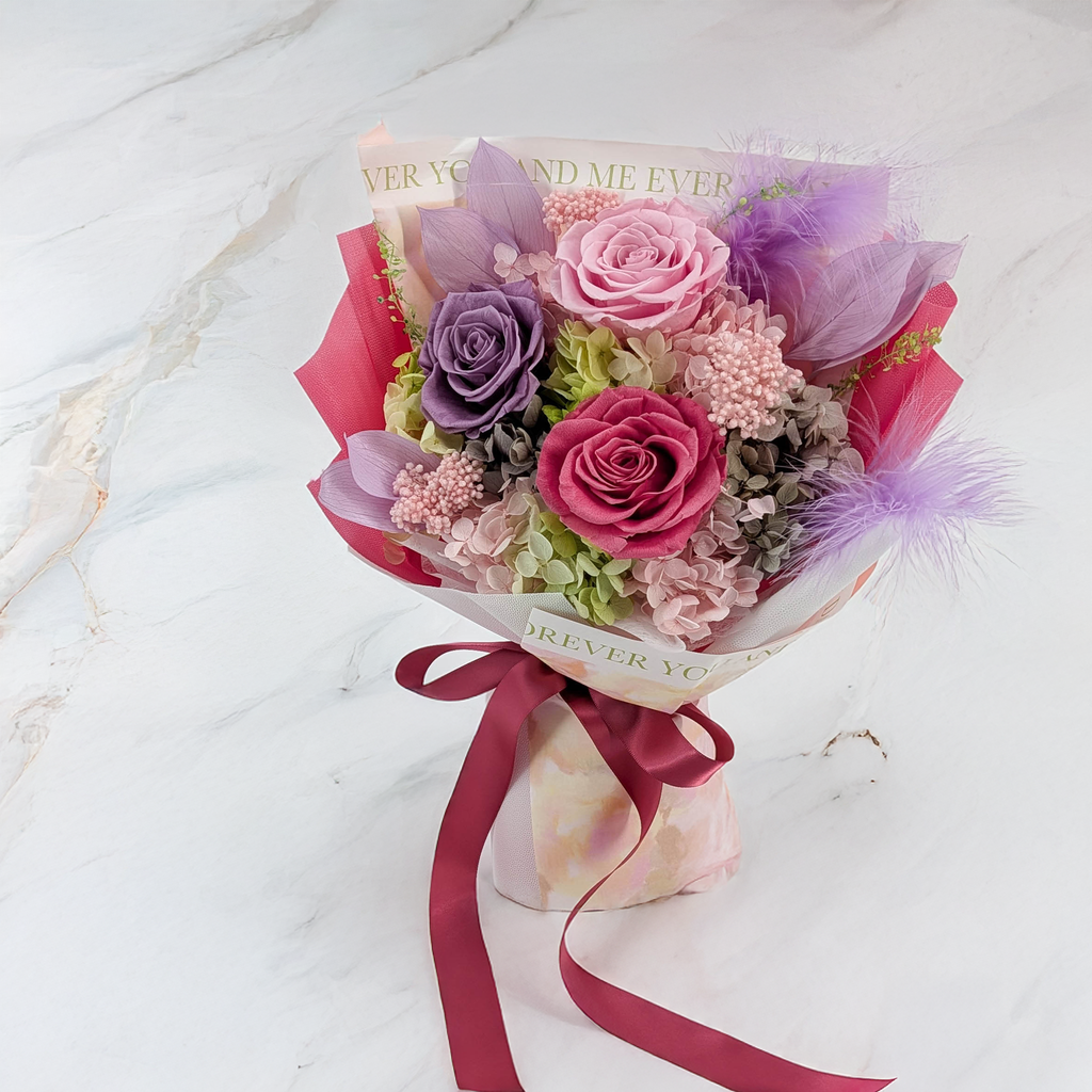 Bukiet Premium w pudełku - EVERGIVE – A Lasting Gesture – Garden Charm
