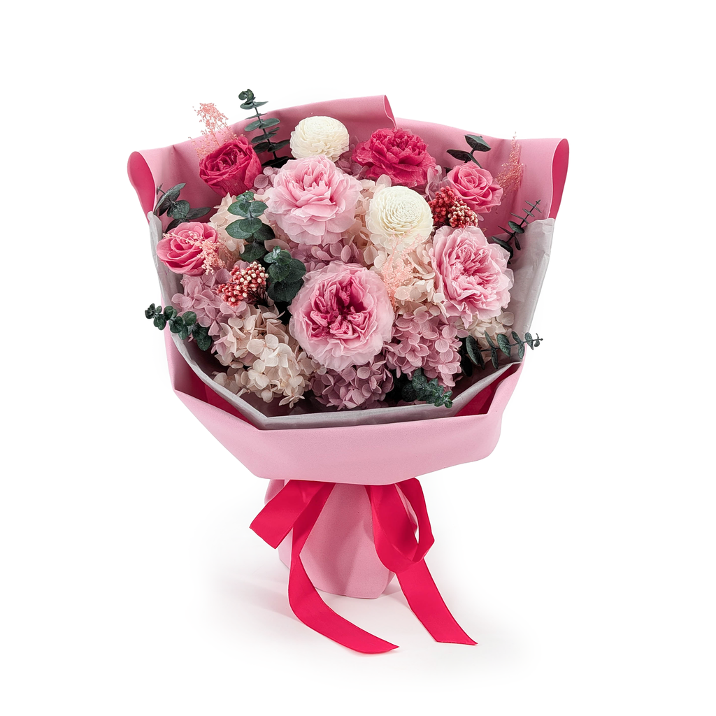 Bukiet Premium w pudełku - EVERGIVE – A Lasting Gesture – Garden Majesty