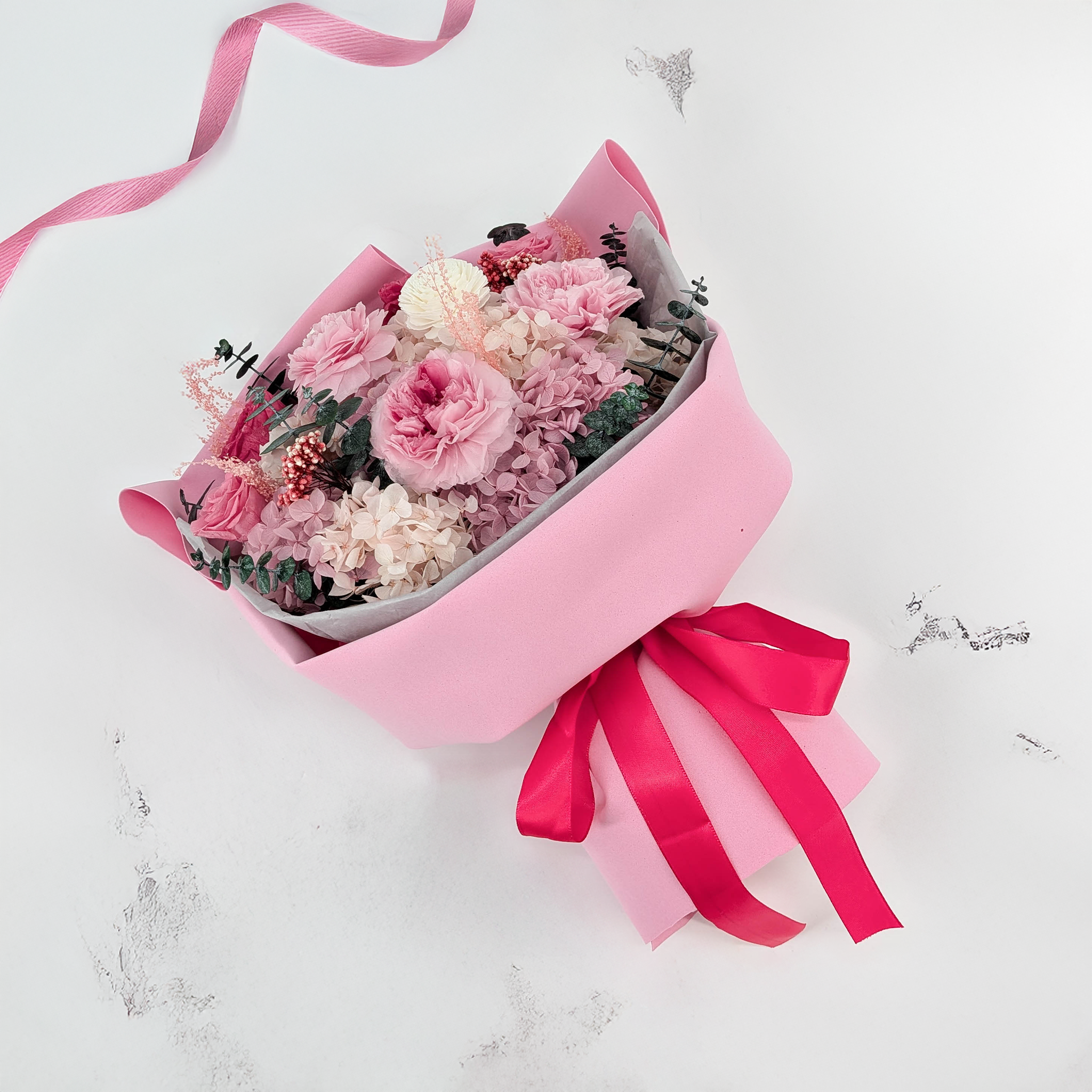 Bukiet Premium w pudełku - EVERGIVE – A Lasting Gesture – Garden Majesty