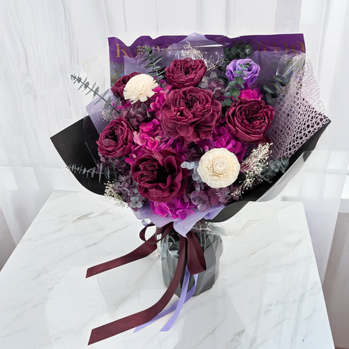 Bukiet Premium w pudełku - EVERGIVE – A Lasting Gesture – Mystelle Royal