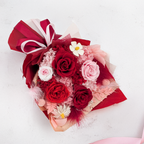 Bukiet Premium w pudełku - EVERGIVE – A Lasting Gesture – Red Desire