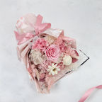 Bukiet Premium w pudełku - EVERGIVE – A Lasting Gesture – Pink Blush