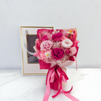 Bukiet Premium w pudełku - EVERGIVE – A Lasting Gesture – Pink Desire