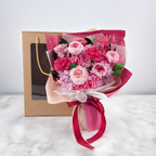 Bukiet Premium w pudełku - EVERGIVE – A Lasting Gesture – Rosé Royal
