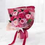 Bukiet Premium w pudełku - EVERGIVE – A Lasting Gesture – Rosé Royal